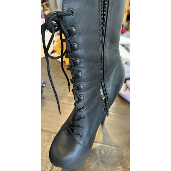 Pleaser Boot Heels Size 11 Lady Gaga - Picture 2 of 2